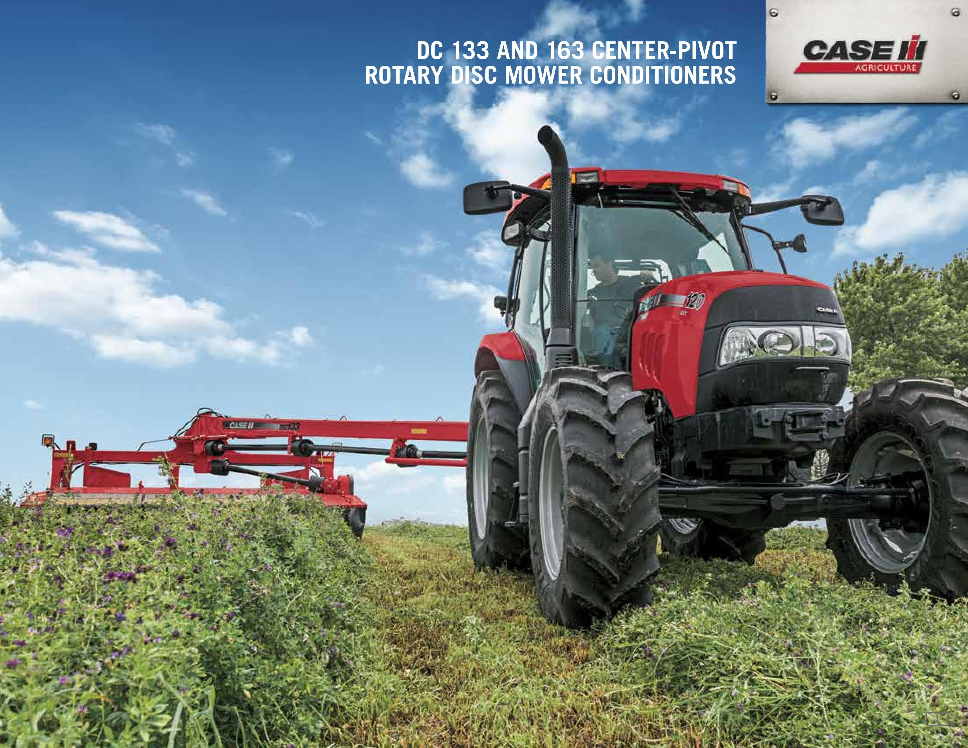 DC 133 and 163 Center Mower